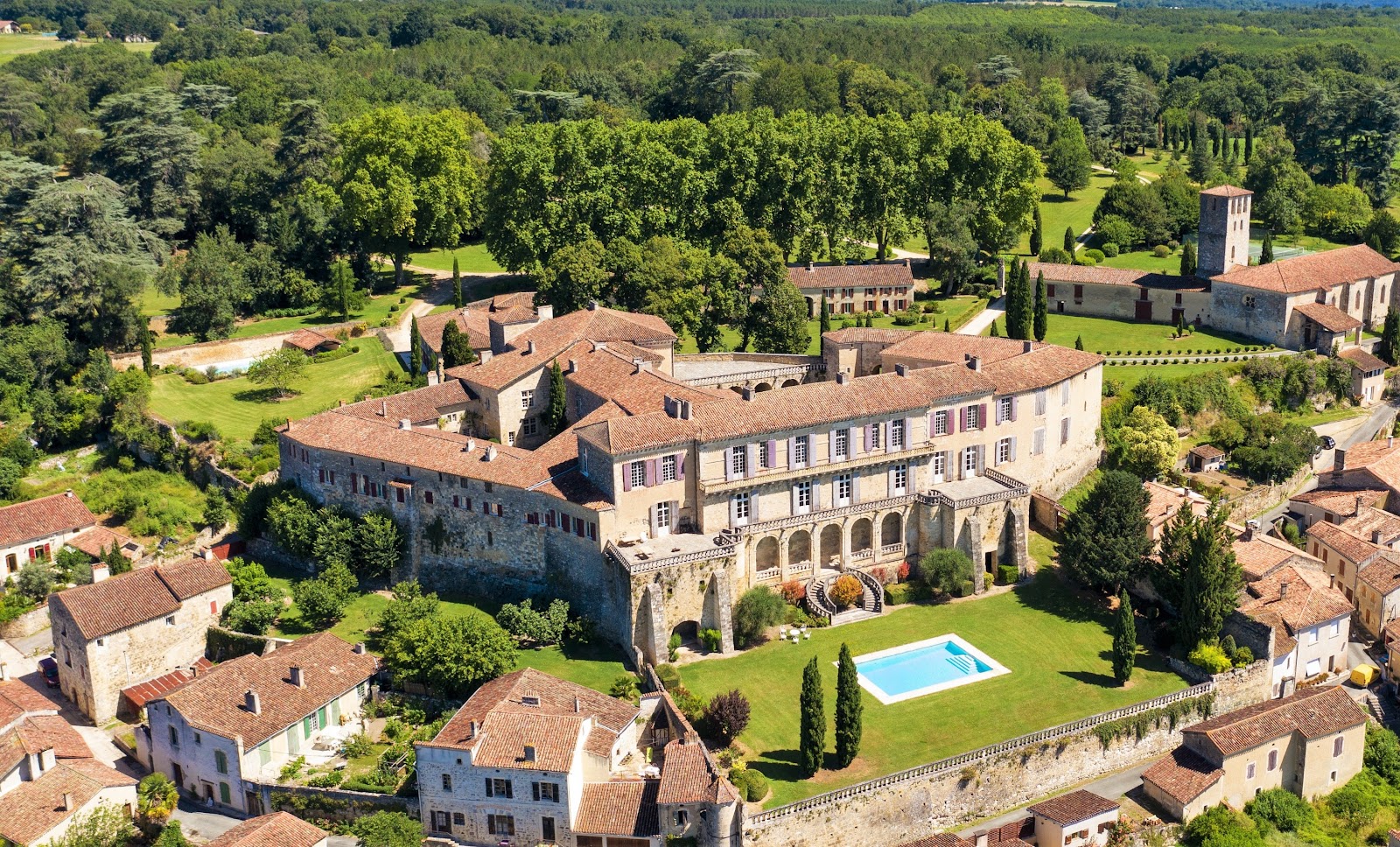 Château De Poudenas - Lieu De Reception, Marriage And Seminar, tempat pernikahan, Aquitaine Baru