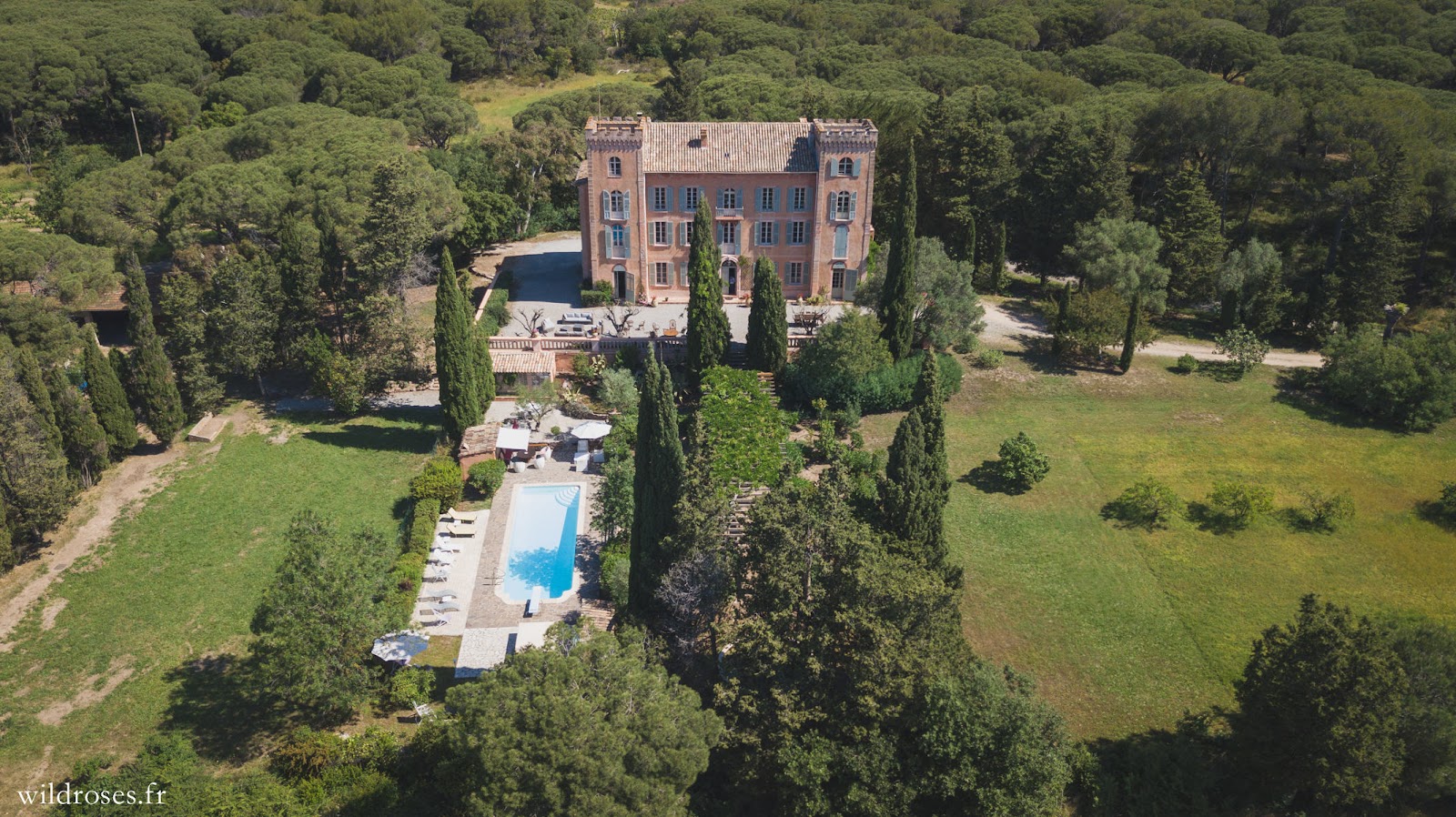 Château de Vaucouleurs, tempat pernikahan, Provence