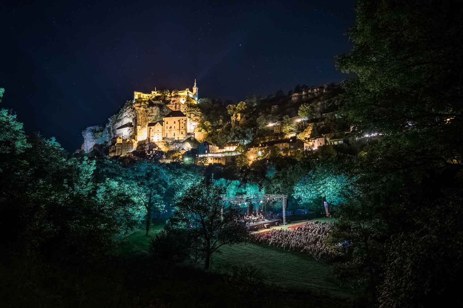 Festival de Rocamadour, قاعات أعراس, أوكسيتاني