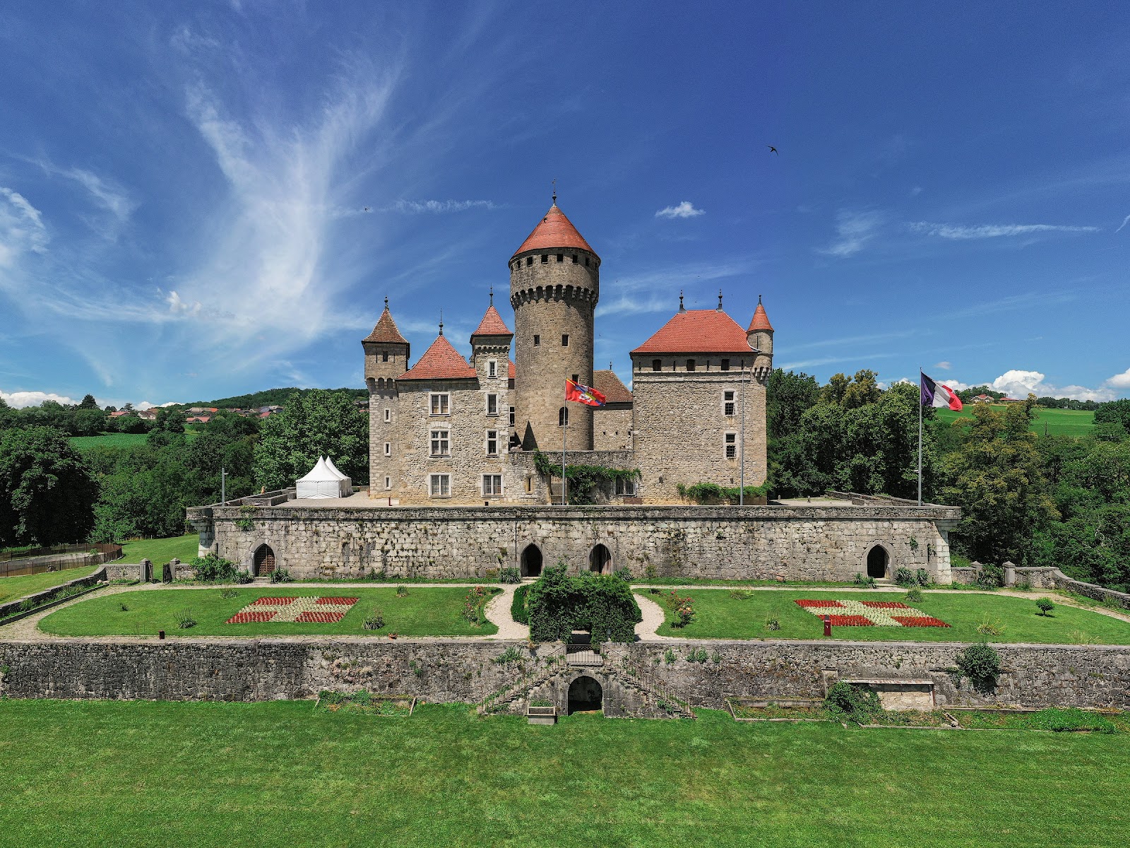 Chateau de Montrottier, قاعات أعراس, أوفرني-رون ألب