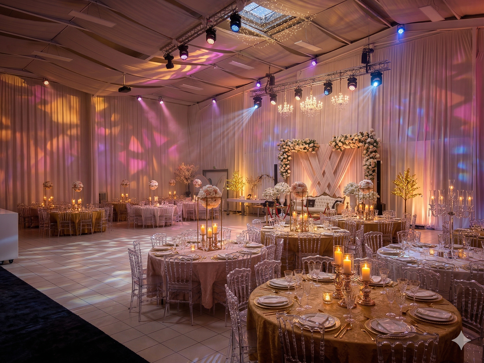 TASSILI RECEPTION, lugares para bodas, Isla de Francia