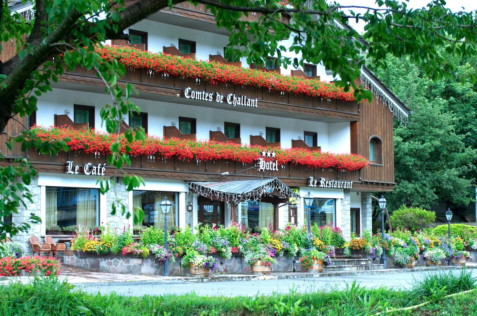 Hotel Comtes De Challant - Fronte Castello di Fénis, Hochzeitslocations, Aostatal
