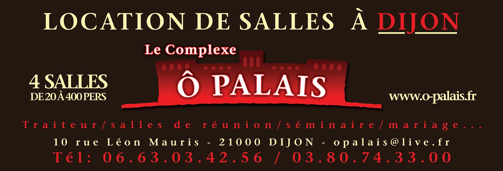Complexe du Palais, χώροι γάμου, Βουργουνδία-Φρανς-Κοντέ