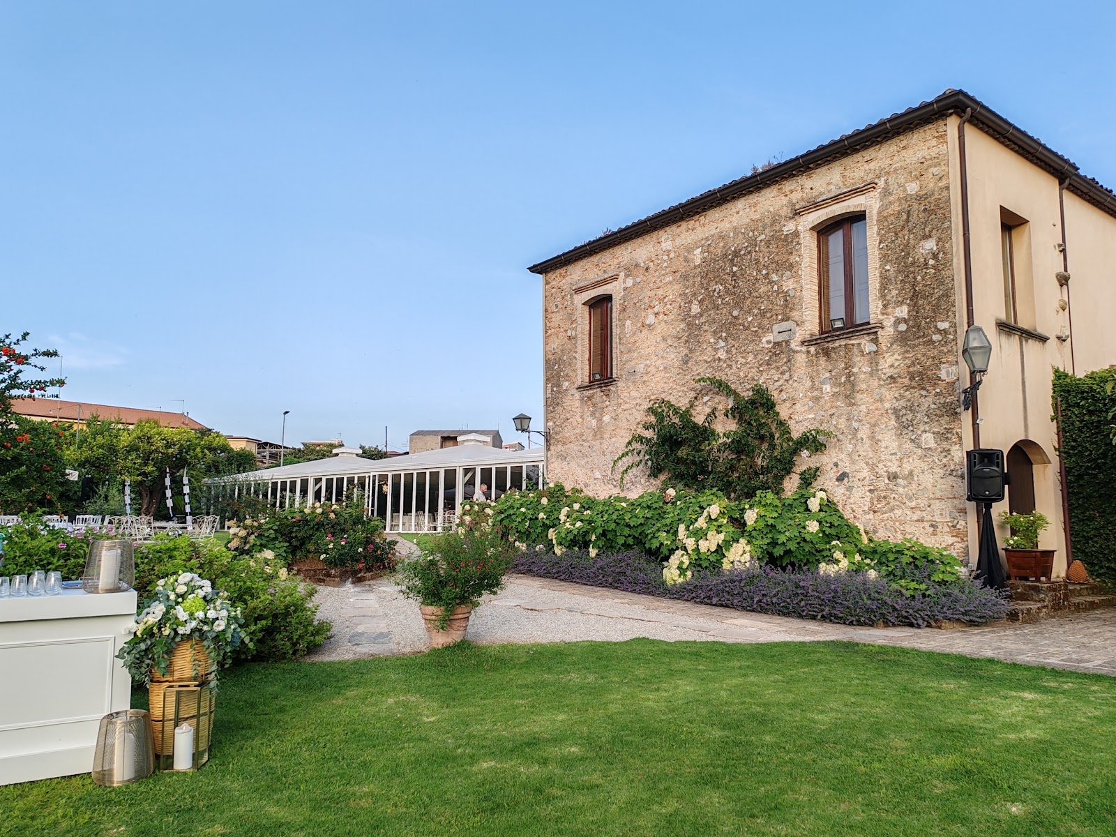 Villa Zerbi, قاعات أعراس, كالابريا
