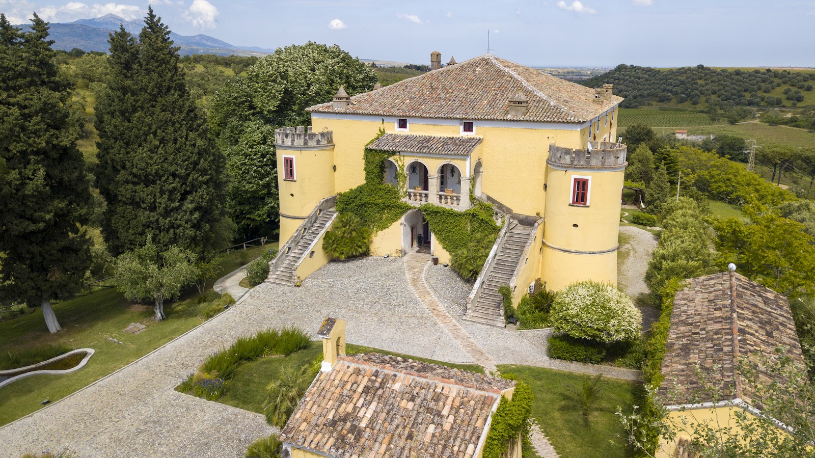 Serragiumenta Castle, lugares para bodas, Calabria