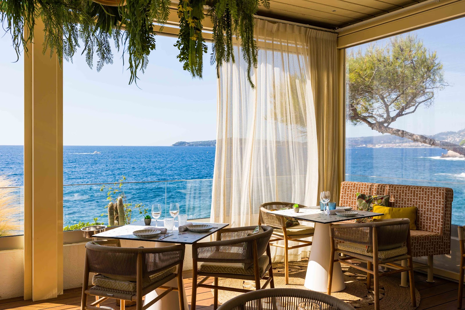 La Pinède Restaurant, Cap D'Ail, قاعات أعراس, بروفنس