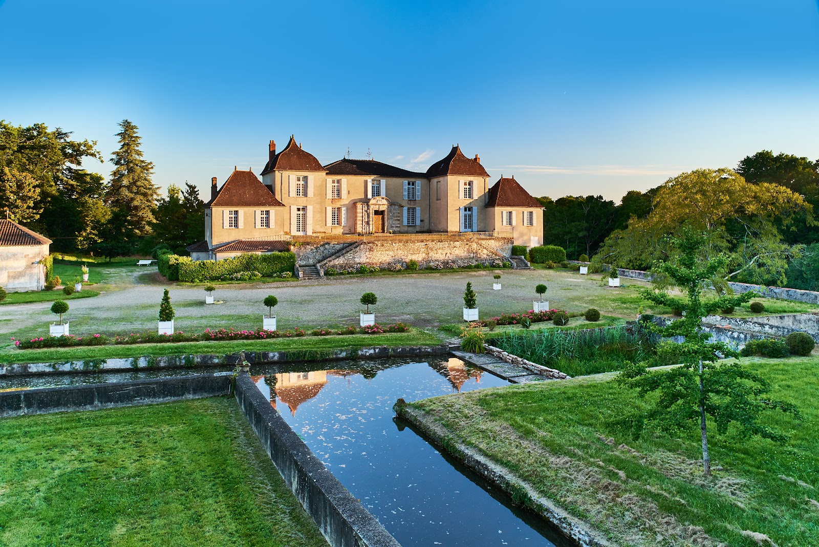 Château de Campet, tempat pernikahan, Aquitaine Baru