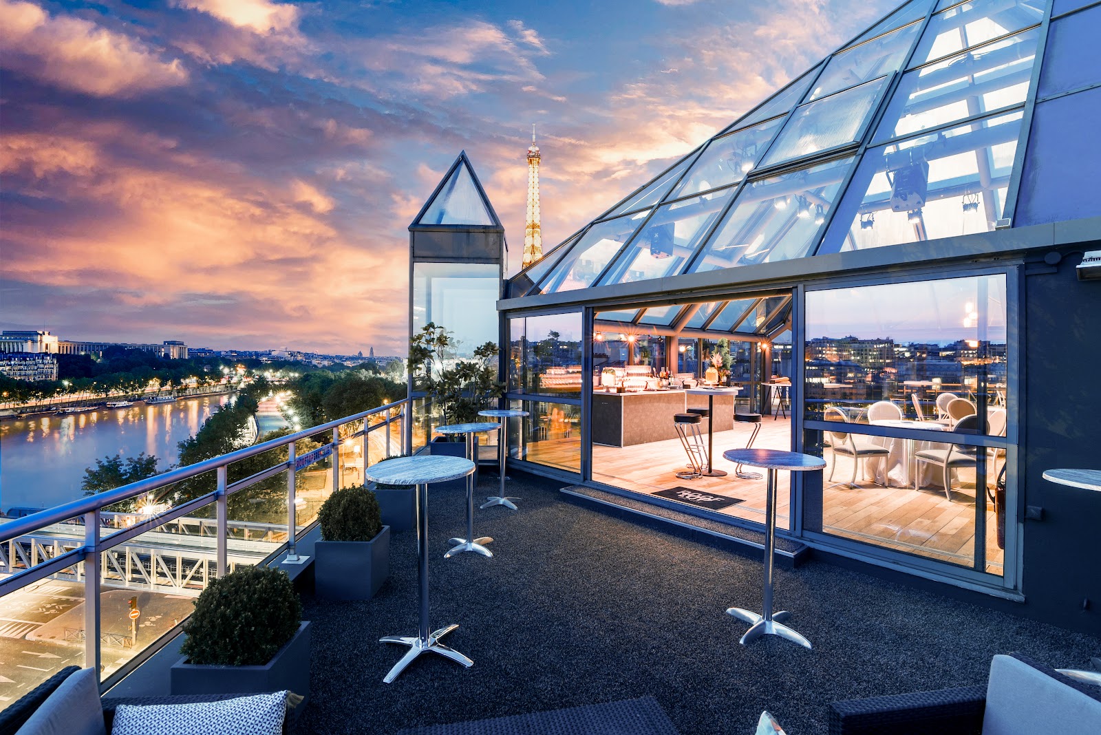 Rooftop Grenelle, قاعات أعراس, إيل دو فرانس
