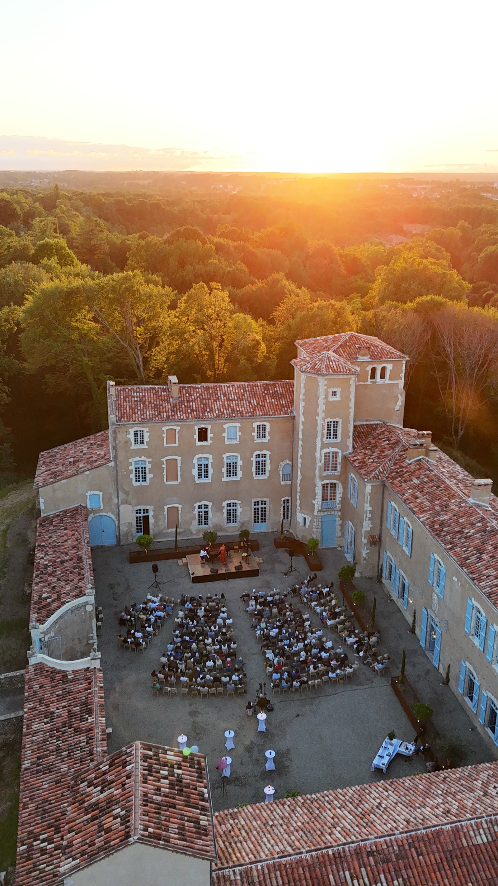 Domaine Array Dou Sou, tempat pernikahan, Aquitaine Baru