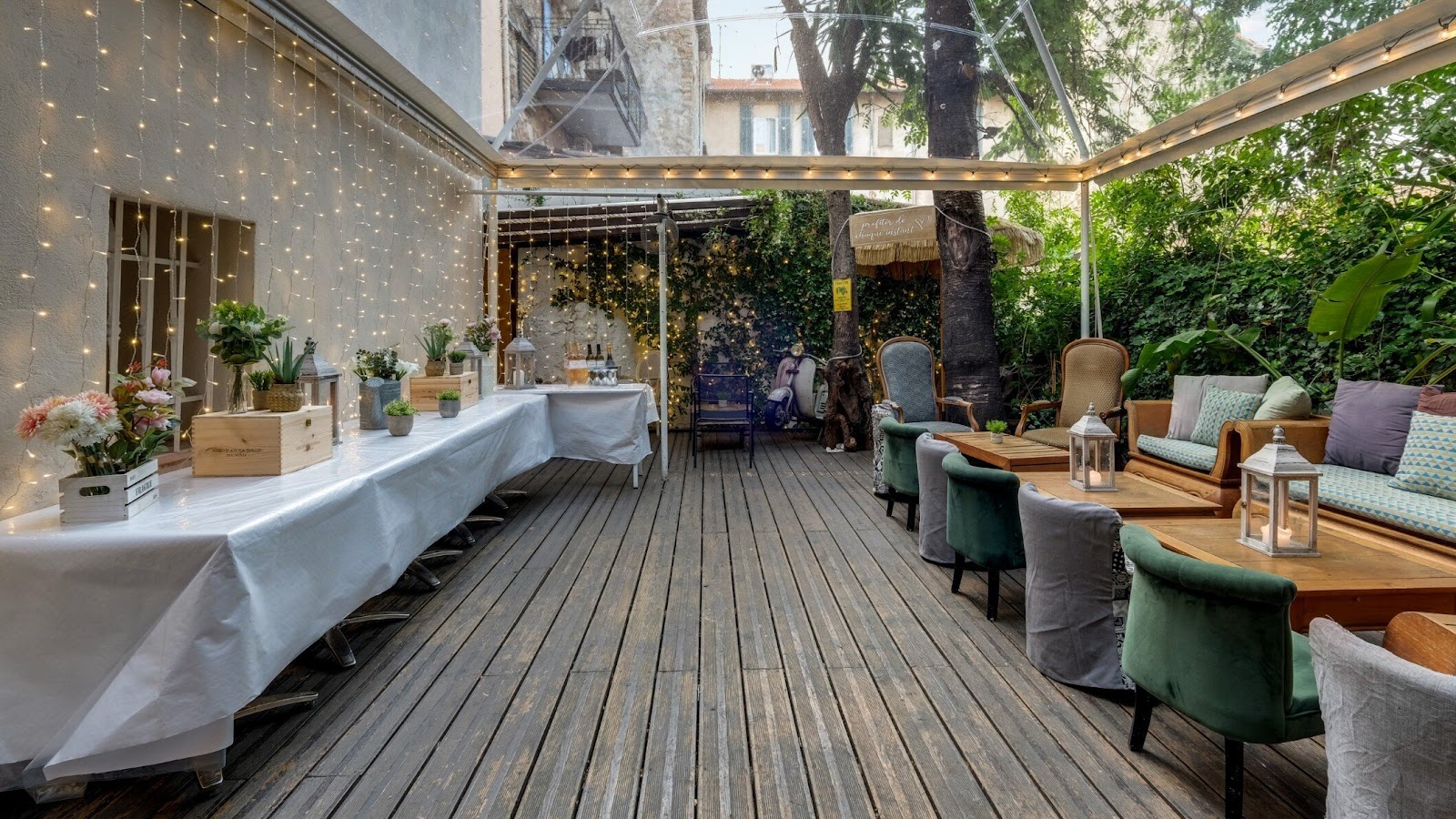 Le Jardin Secret, قاعات أعراس, بروفنس