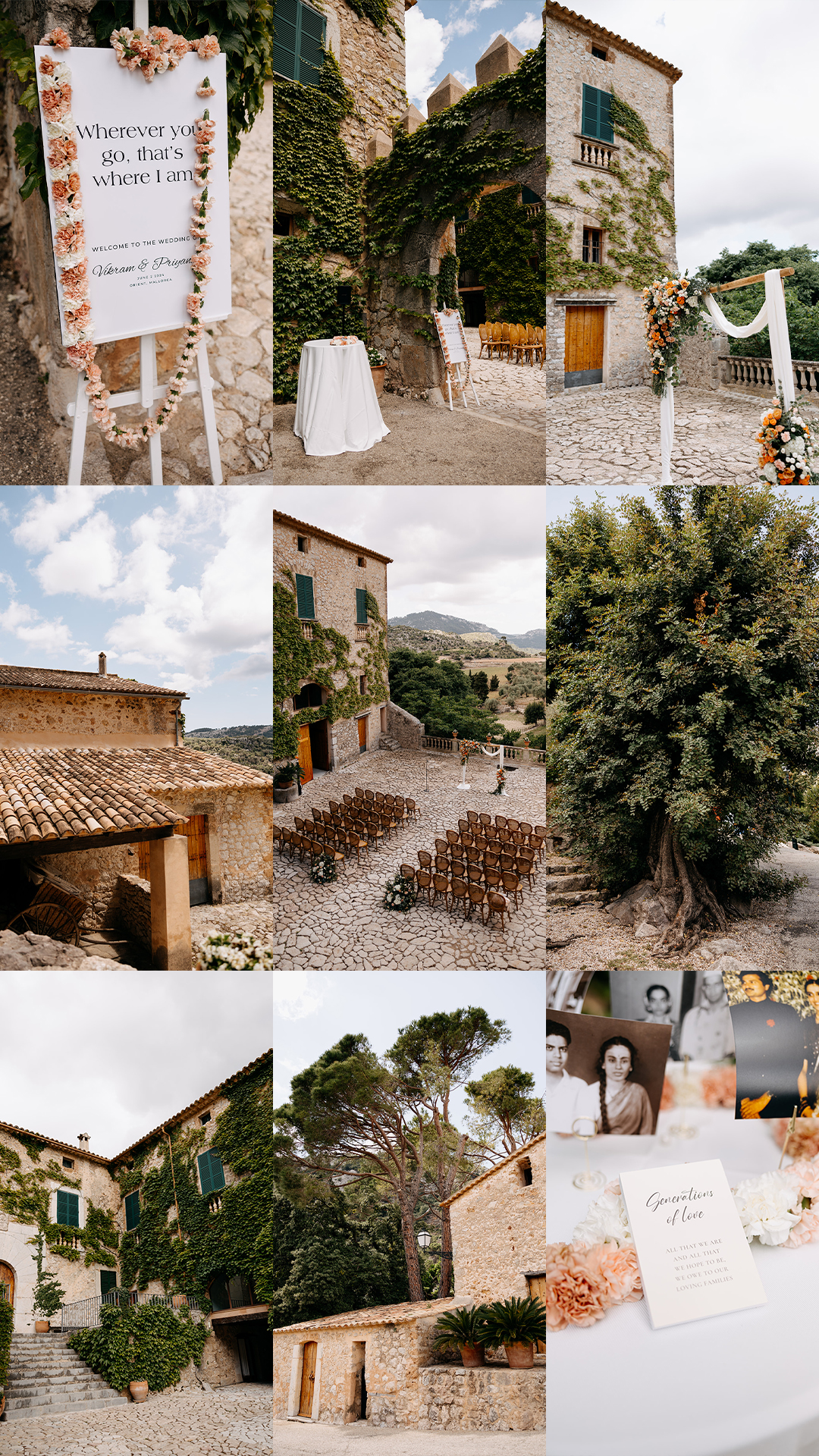 Finca Comassema, χώροι γάμου, Βαλεαρίδες