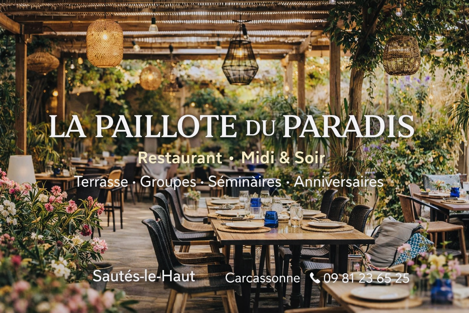 La Paillote Du Paradis, wedding venues, Occitanie