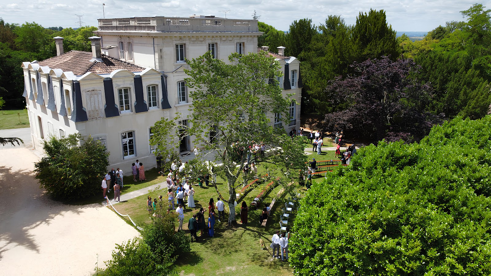 Domain Peyreguilhot, tempat pernikahan, Aquitaine Baru