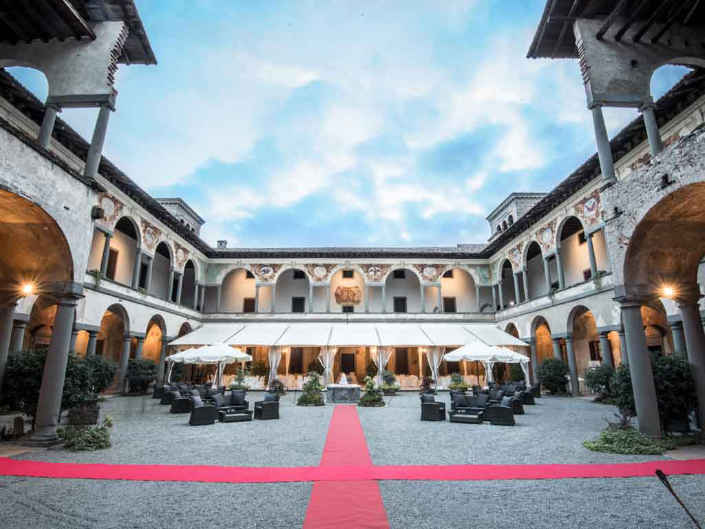 Cavernago Castle, wedding venues, Lombardy