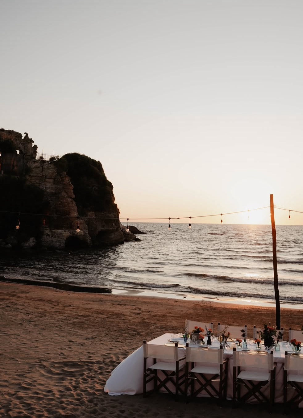 Nabilah Luxury beach Wedding, Hochzeitslocations, Kampanien