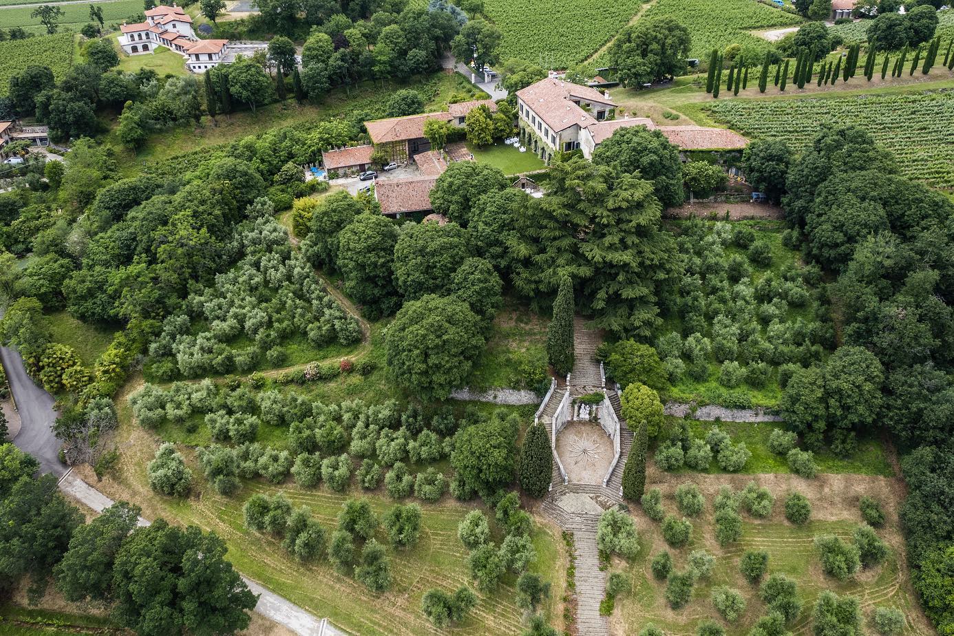 Villa Monte Rossa, lieux de mariage, Lombardie
