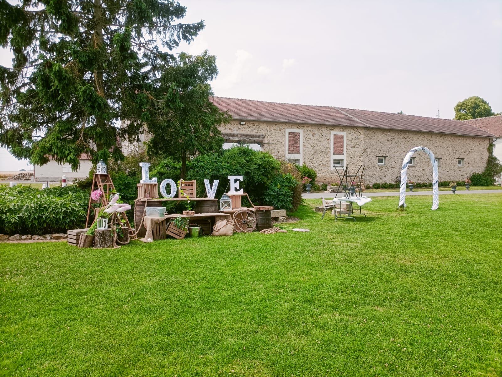 Domaine Les Aulnois - Salle de réception