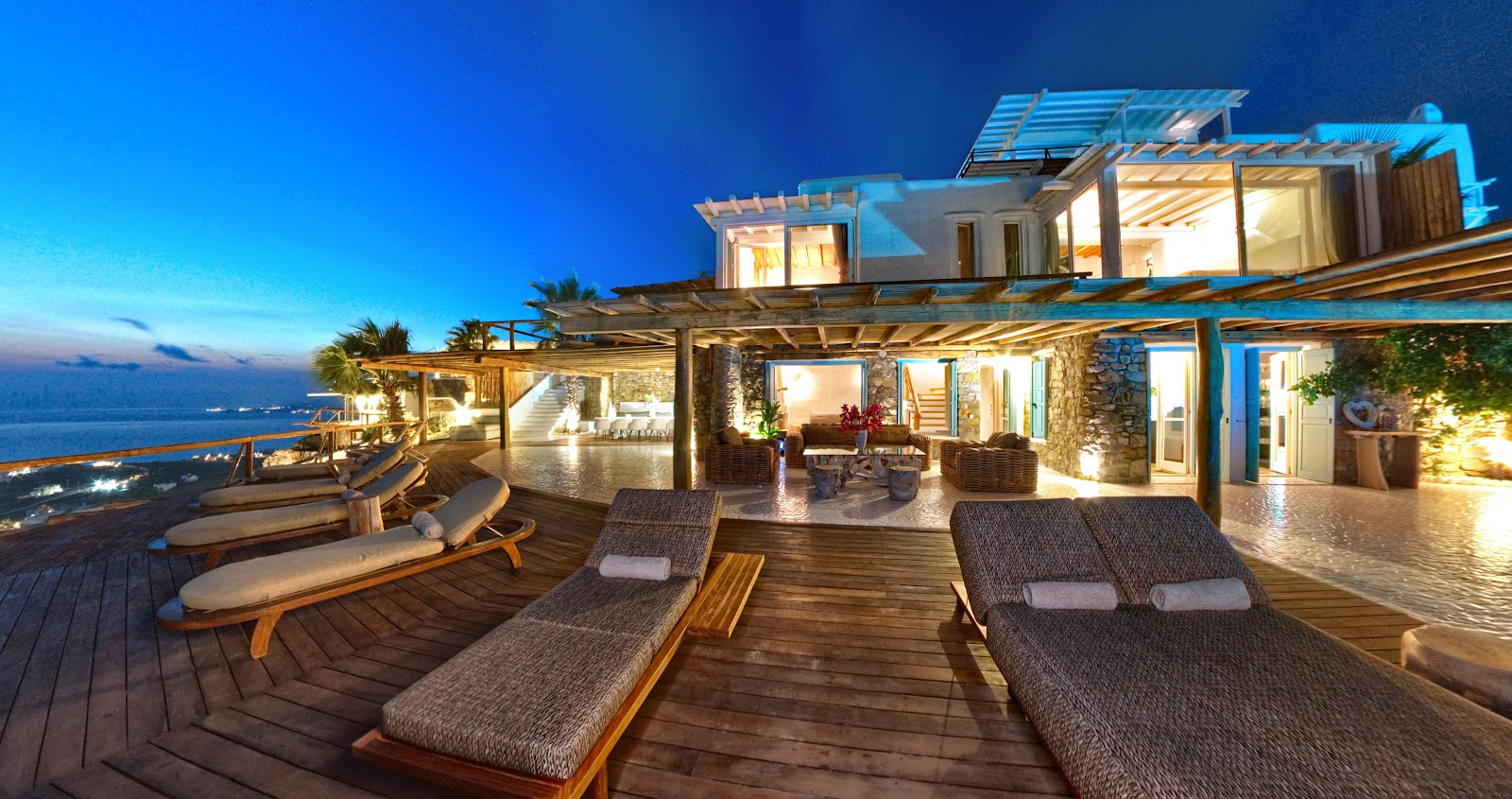 Zinas Villas, lugares para bodas, Cícladas